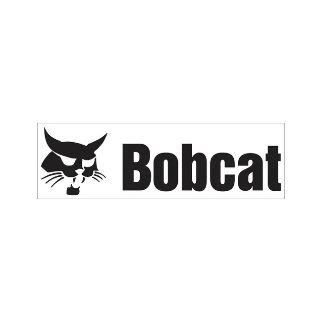 Bobcat 6815489 5.02 x 16.31 Bobcat Logo Decal for Bobcat Equipment, 6815489