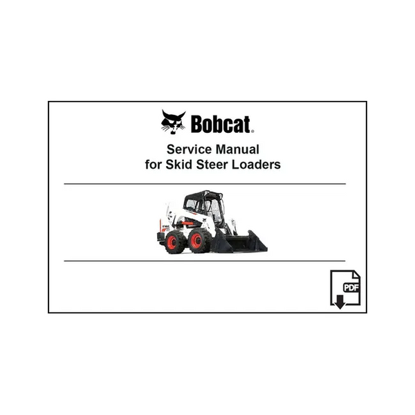 Bobcat 6900988PDF 963 Loader Service Digital Manual, 6900988PDF