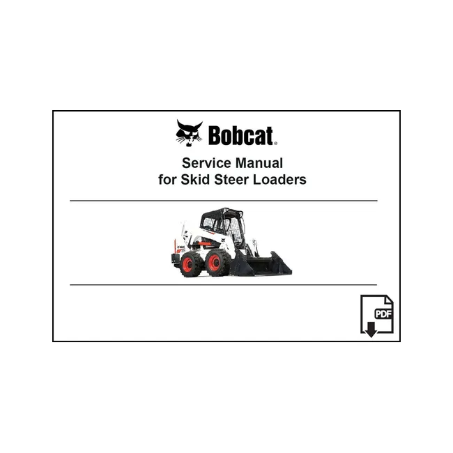 Bobcat 6900988PDF 963 Loader Service Digital Manual, 6900988PDF