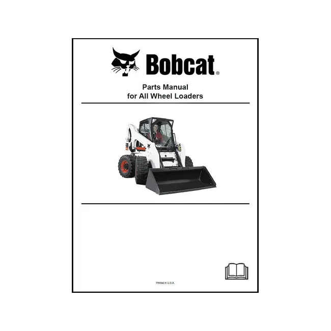Bobcat 6901806 A300 All Wheel Steer Loader Parts Manual, 6901806
