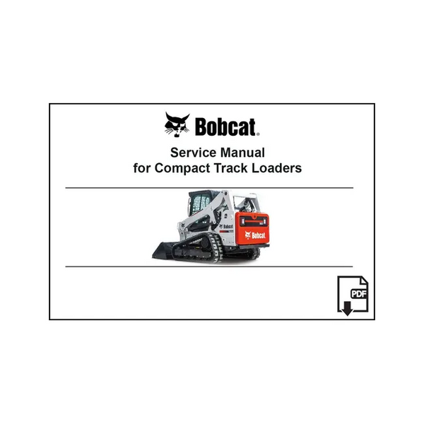 Bobcat 6904142PDF T180 Track Loader Digital Service Manual, 6904142PDF
