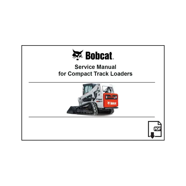 Bobcat 6904142PDF T180 Track Loader Digital Service Manual, 6904142PDF