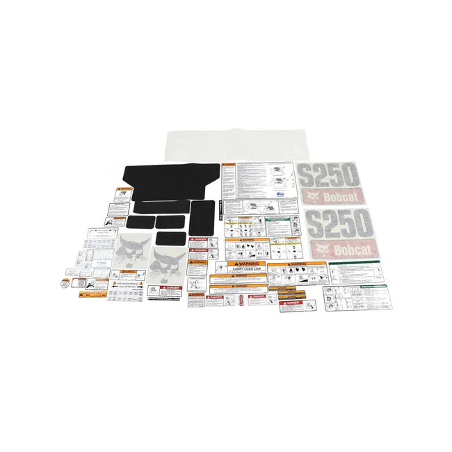 Bobcat 6904765 S250 Internal and External Decal Kit for Skid Steer Loaders, 6904765