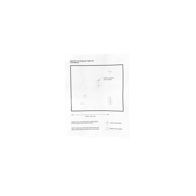 Bobcat 6986576 Template for Attachments, 6986576