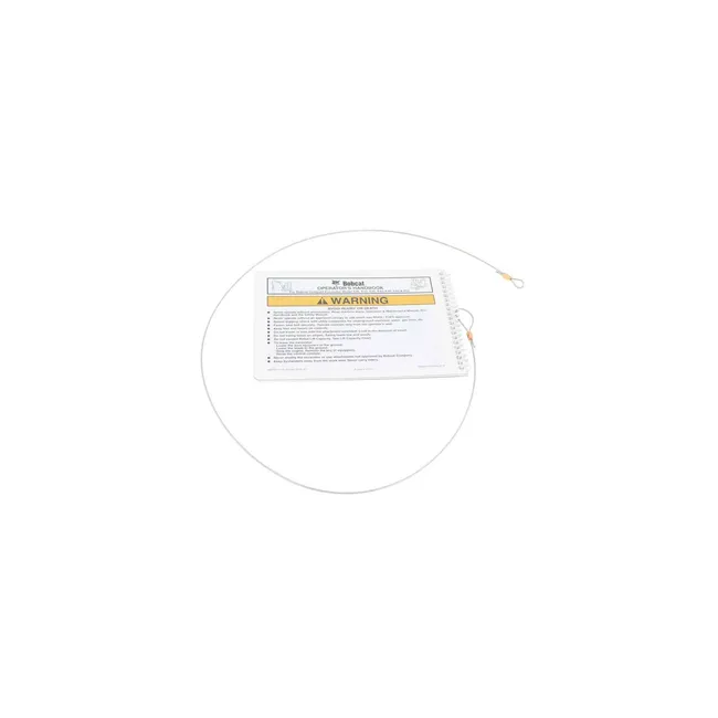 Bobcat 6987271 Operator's Handbook w/Wire Rope for Excavators, 6987271