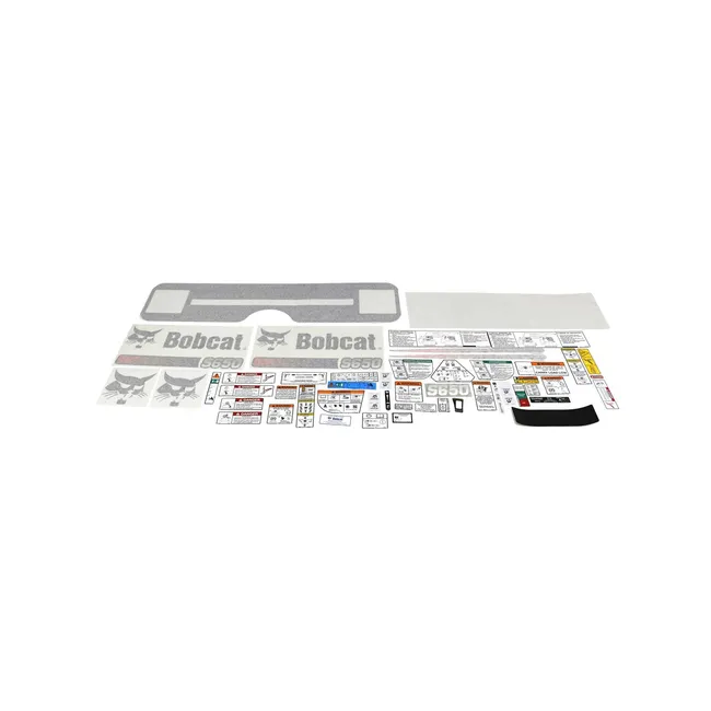 Bobcat 6989419 S650 Internal and External Decal Kit for Skid Steer Loaders, 6989419