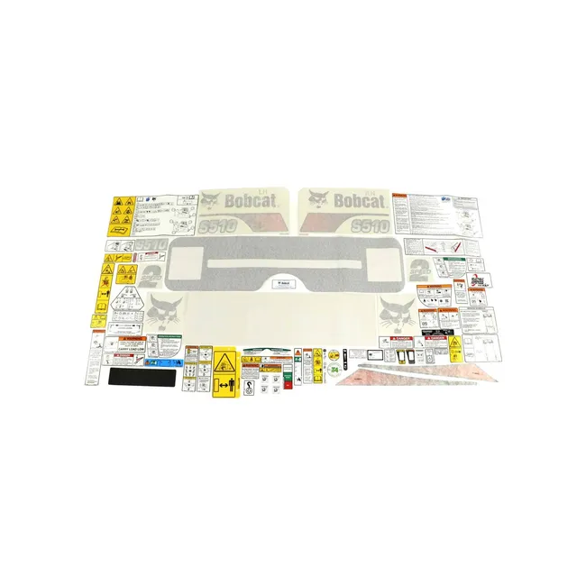 Bobcat 6990596 S510 Internal and External Decal Kit for Skid Steer Loaders, 6990596