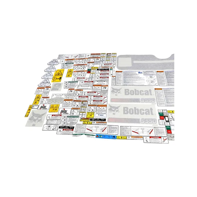 Bobcat 6990598 S550 Internal and External Decal Kit for Skid Steer Loaders, 6990598