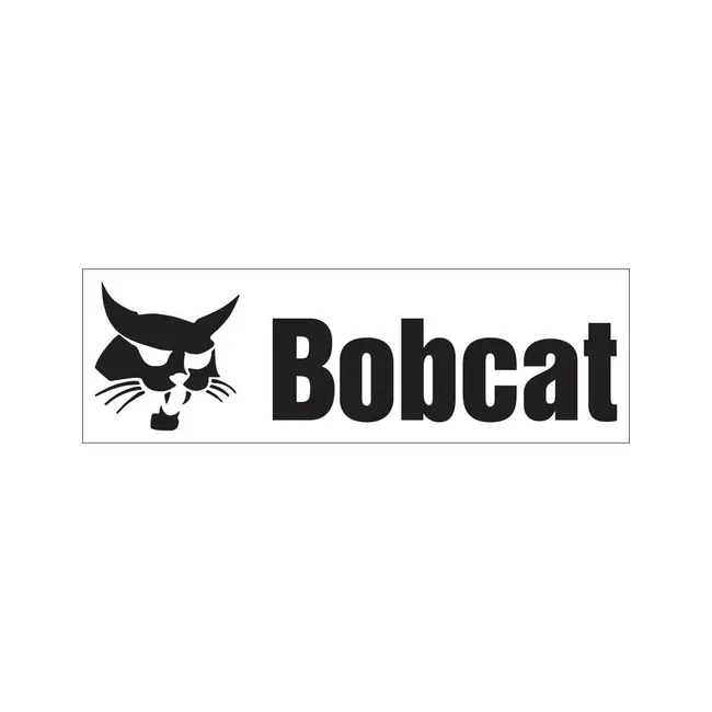 Bobcat 7114299 3 x 10.5 Bobcat Logo Decal for Bobcat Equipment, 7114299