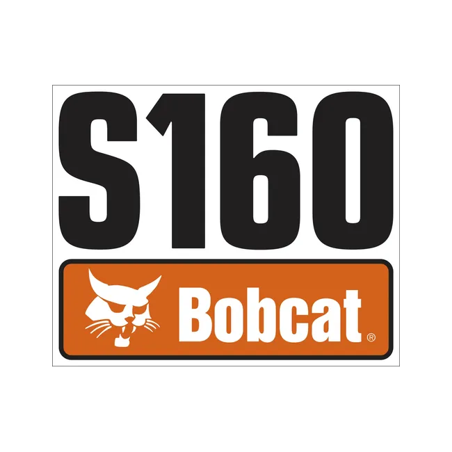 Bobcat 7120590 S160 Model Decal for Skid Steer Loaders, 7120590