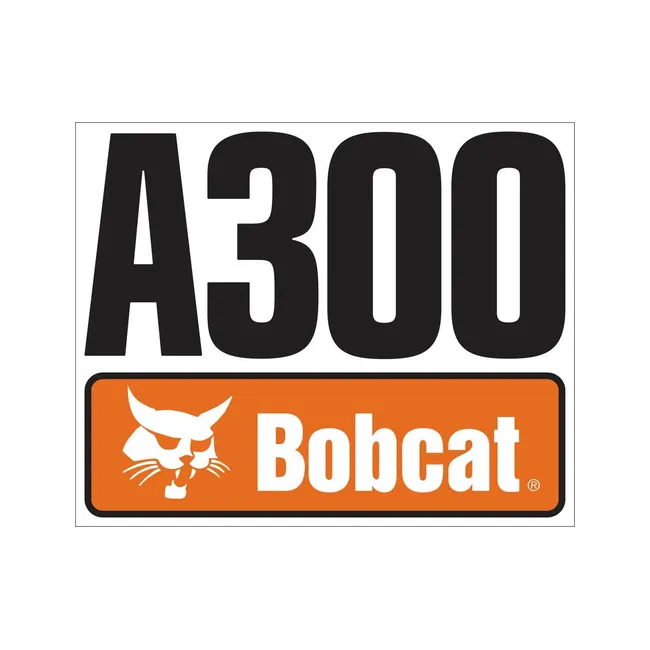 Bobcat 7120592 A300 Model Decal, 7120592