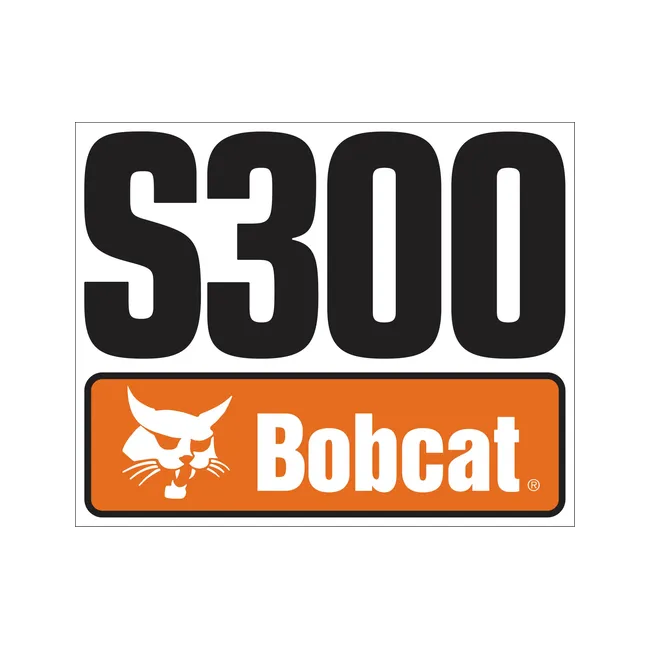 Bobcat 7120593 S300 Model Decal, 7120593