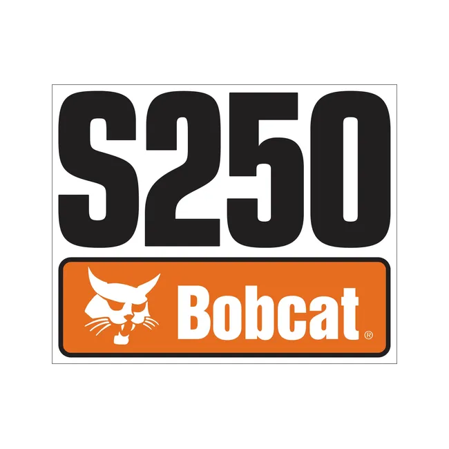 Bobcat 7120594 S250 Model Decal, 7120594