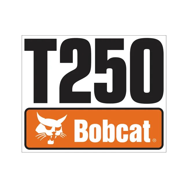 Bobcat 7120597 T250 Model Decal for Track Loaders, 7120597