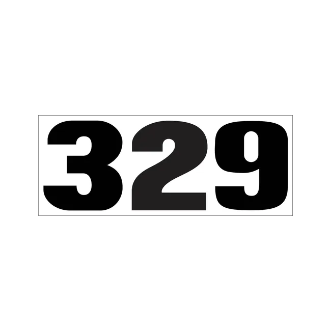 Bobcat 7125435 329 Model Decal for Excavators, 7125435