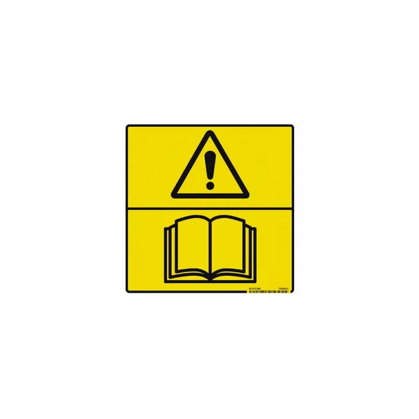 Bobcat 7130143 No-Text Operation Decal for Attachments, 7130143