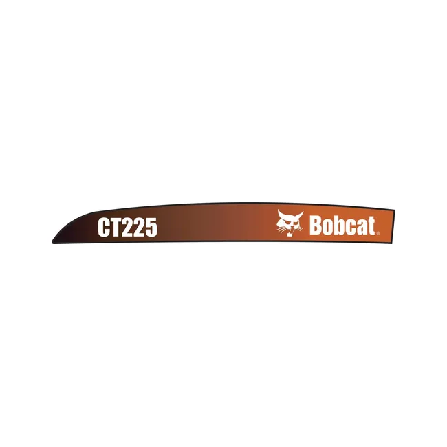Bobcat 7130636 CT225 Model Decal, 7130636