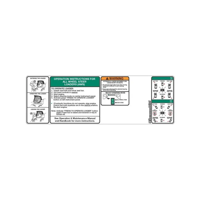 Bobcat 7131523 Warning Decal, 7131523