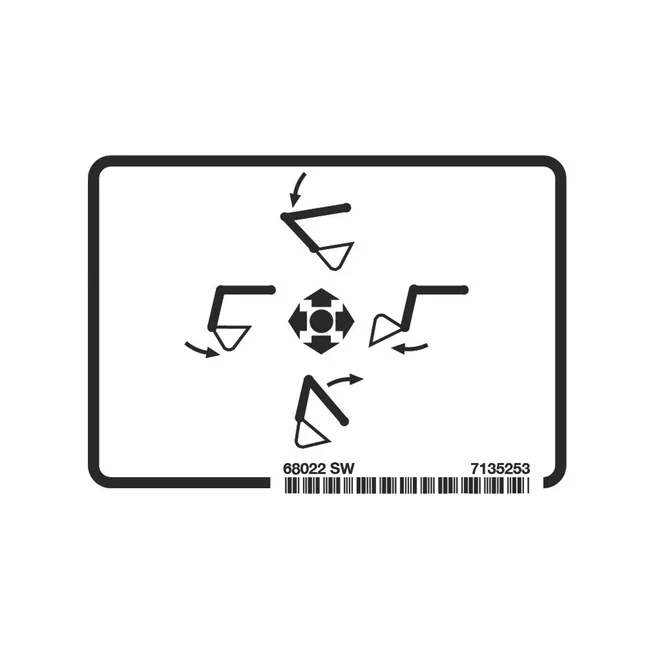Bobcat 7135253 Rh Side Decal, 7135253