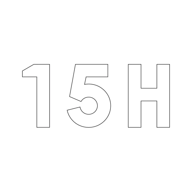 Bobcat 7145344 15H Auger Decal, 7145344