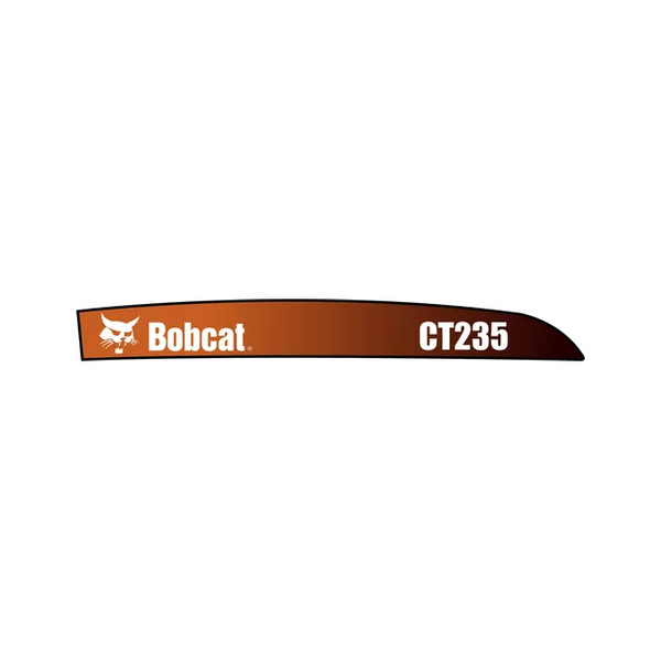 Bobcat 7148972 RH Hood Decal for Compact Tractors, 7148972
