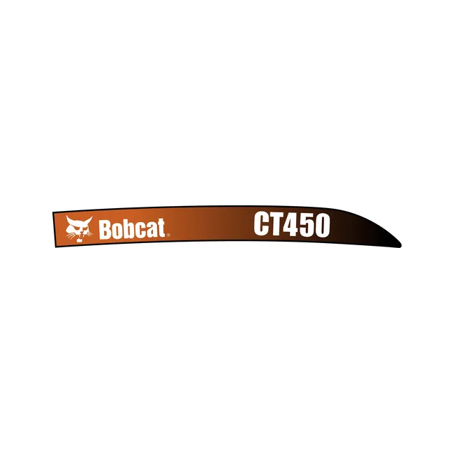 Bobcat 7153218 CT450 Model Decal, 7153218