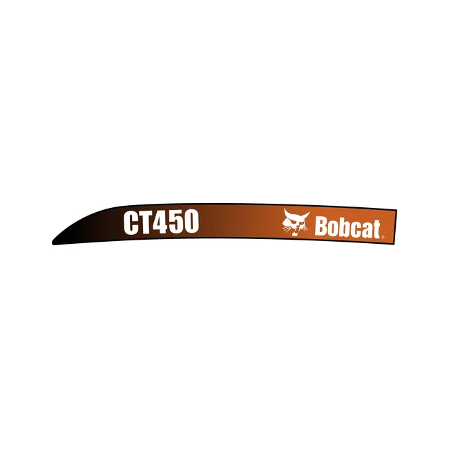 Bobcat 7153219 CT450 Model Decal Left Hood, 7153219