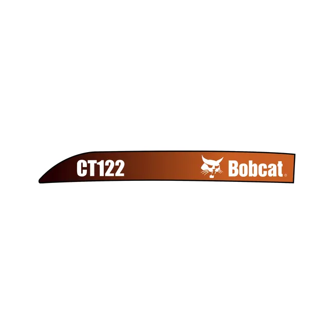 Bobcat 7155442 CT 122 Model Decal, 7155442