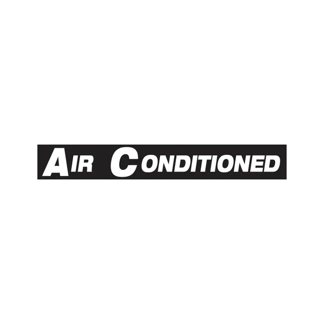 Bobcat 7166916 Air Conditioned Decal, 7166916