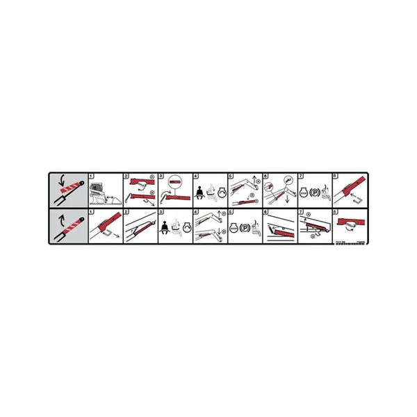 Bobcat 7168036 Lift Arm Decal for Loaders, 7168036