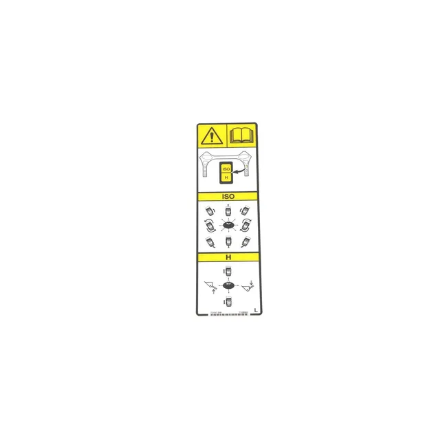 Bobcat 7168082 Operation Decal, 7168082