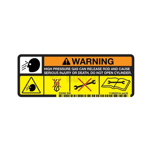 Bobcat 7169291 Warning Decal, 7169291