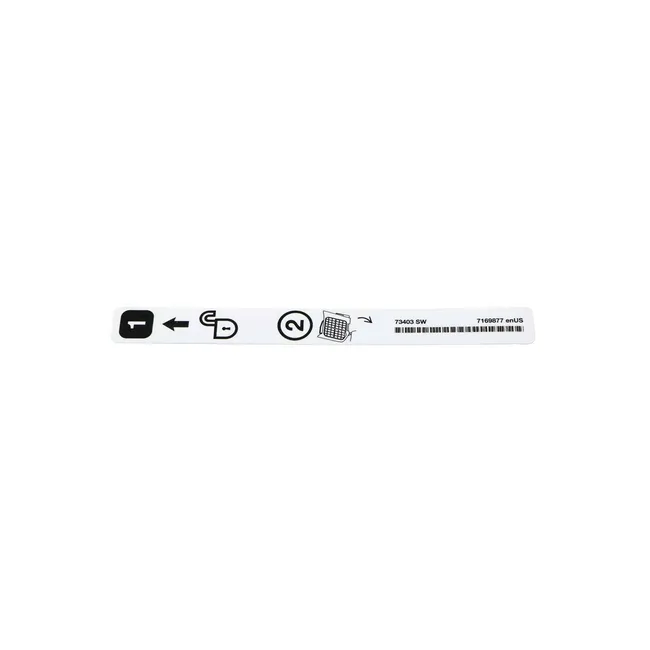 Bobcat 7169877 Push Decal, 7169877