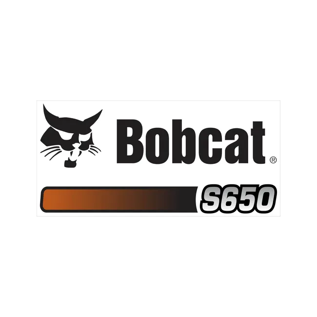 Bobcat 7169969 S650 Model Decal, 7169969