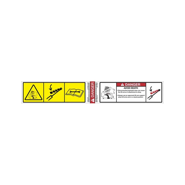 Bobcat 7170355 Danger Decal, 7170355