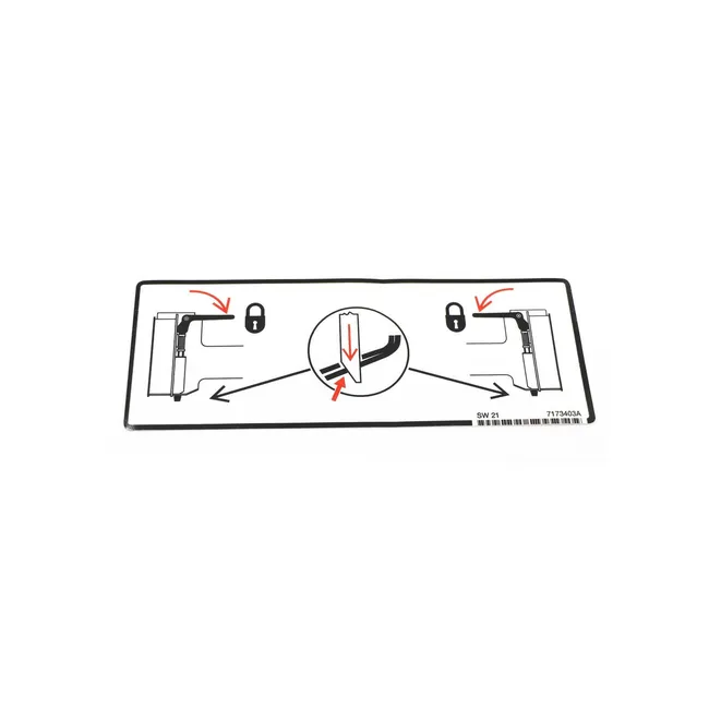 Bobcat 7173403 Operation Decal for Bobcat Equipment, 7173403