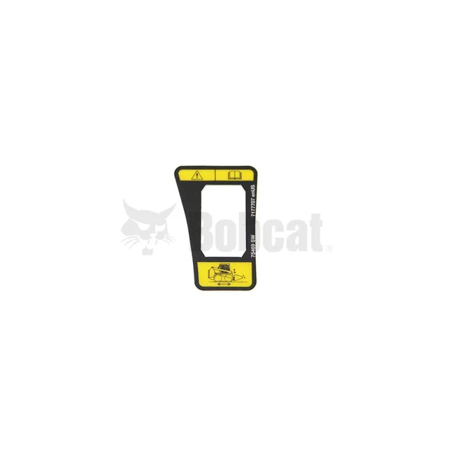 Bobcat 7177707 Switch Decal, 7177707