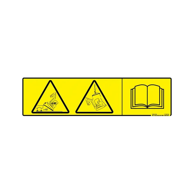 Bobcat 7178215 Warning Decal, 7178215