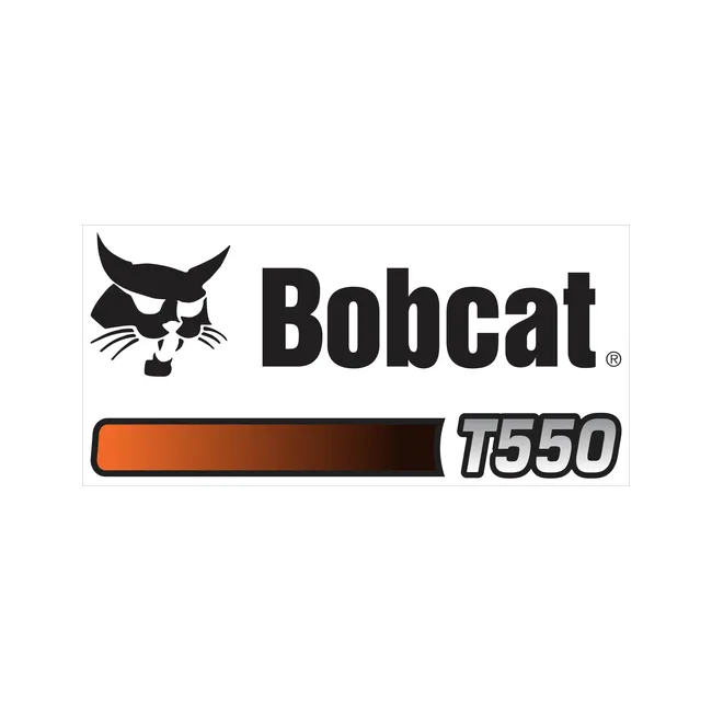 Bobcat 7195554 T550 Bobcat Model Decal, 7195554
