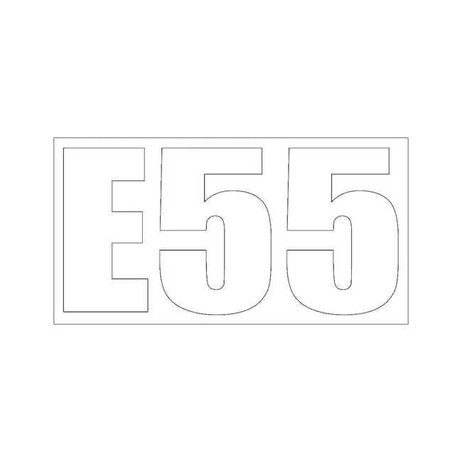 Bobcat 7201544 E55 Model Decal, 7201544