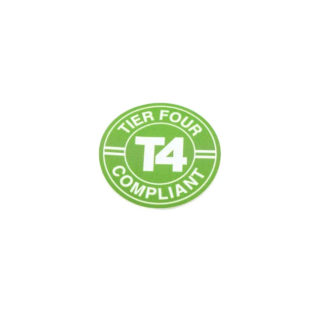 Bobcat 7204036 Tier Four Decal, 7204036