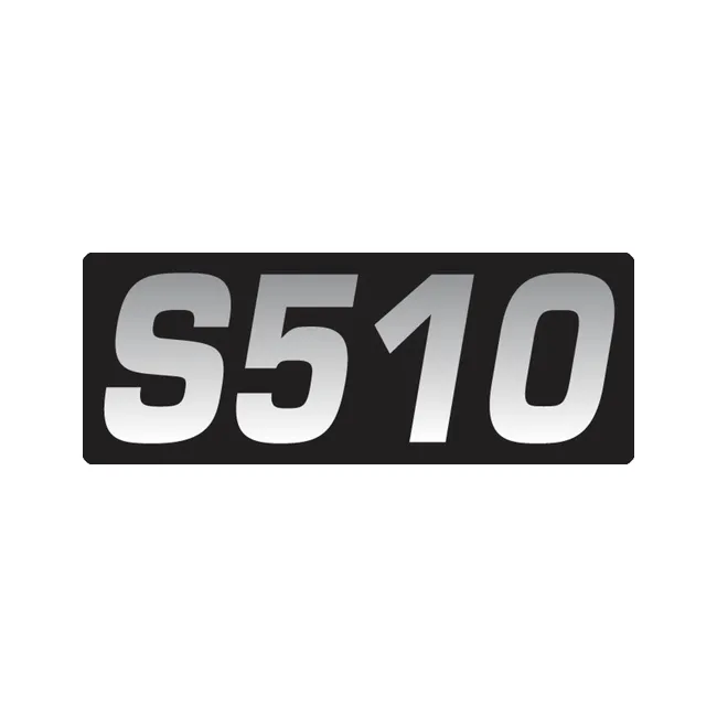 Bobcat 7211426 S510 Model Decal for Skid Steer Loaders, 7211426
