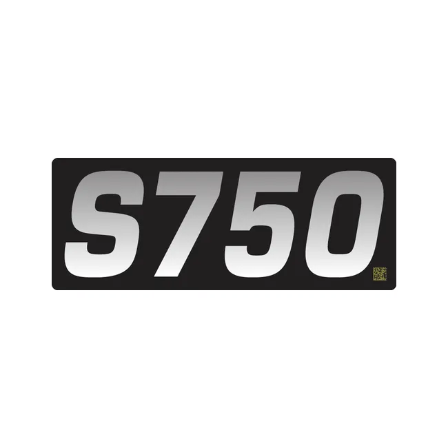 Bobcat 7211433 S750 Model Rear Door Decal for Skid Steer Loaders, 7211433