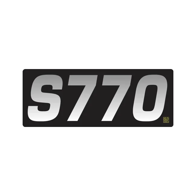 Bobcat 7211434 Model S770 Decal, 7211434