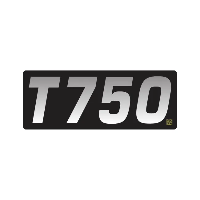 Bobcat 7211440 T750 Model Number Decal for Track Loaders, 7211440