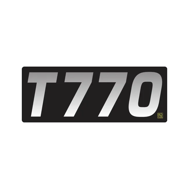 Bobcat 7211441 T770 Model Number Rear Door Decal, 7211441