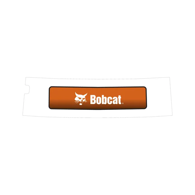 Bobcat 7215306 13.01 x 48 Bobcat Logo Decal for Excavators, 7215306