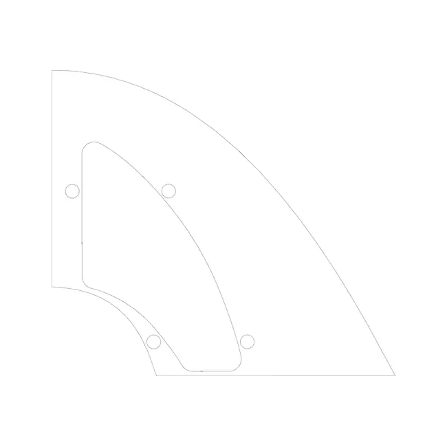 Bobcat 7215307 17.56 x 19.64 RH Bobcat Logo Decal for Excavators, 7215307