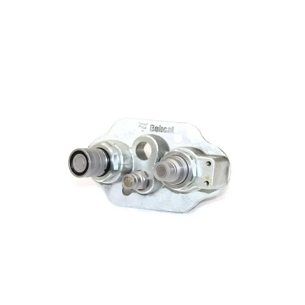 Bobcat 7246784 Hydraulic Flat Face Quick Coupler Block - Assembly, 7246784