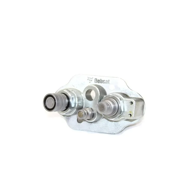 Bobcat 7246784 Hydraulic Flat Face Quick Coupler Block - Assembly, 7246784